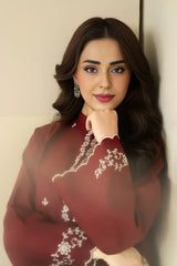 Embroidered Berry 2PCS