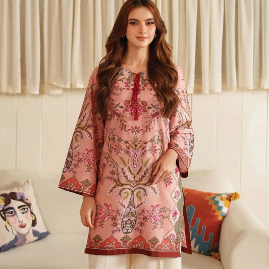 Huda 2pc Printed Dress