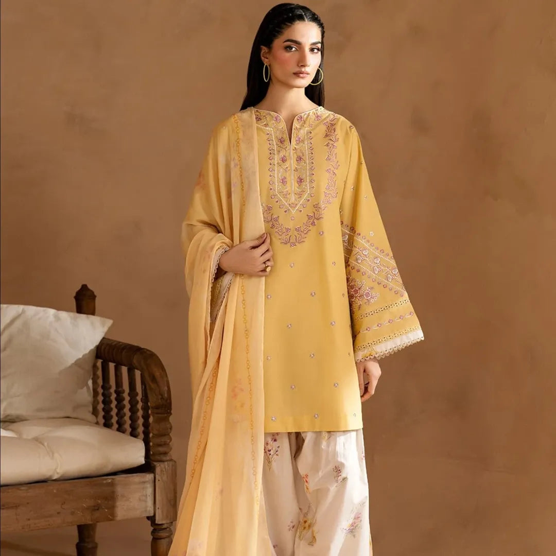 Gulabo Embroidered 3pcs