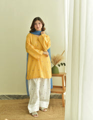 ROSHNI - COTTON LAW EMBROIDERED 3PC
