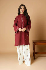 Embroidered Berry 2PCS