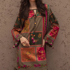 Zunaira 3pc digital printed