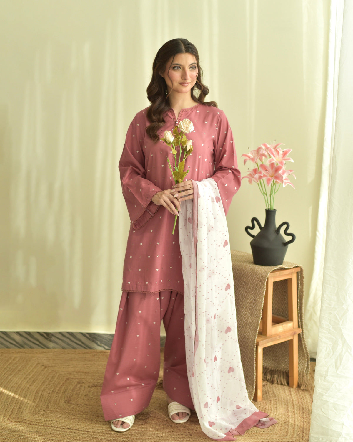 Pink Hearts Set