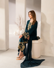 Nayab Printed 3pc Dress