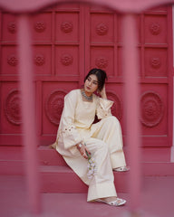 Urwah 3pcs With Farshi Shalwar